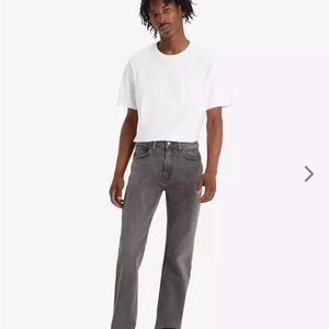 Levi's Men's 505 Gray Straight Jeans